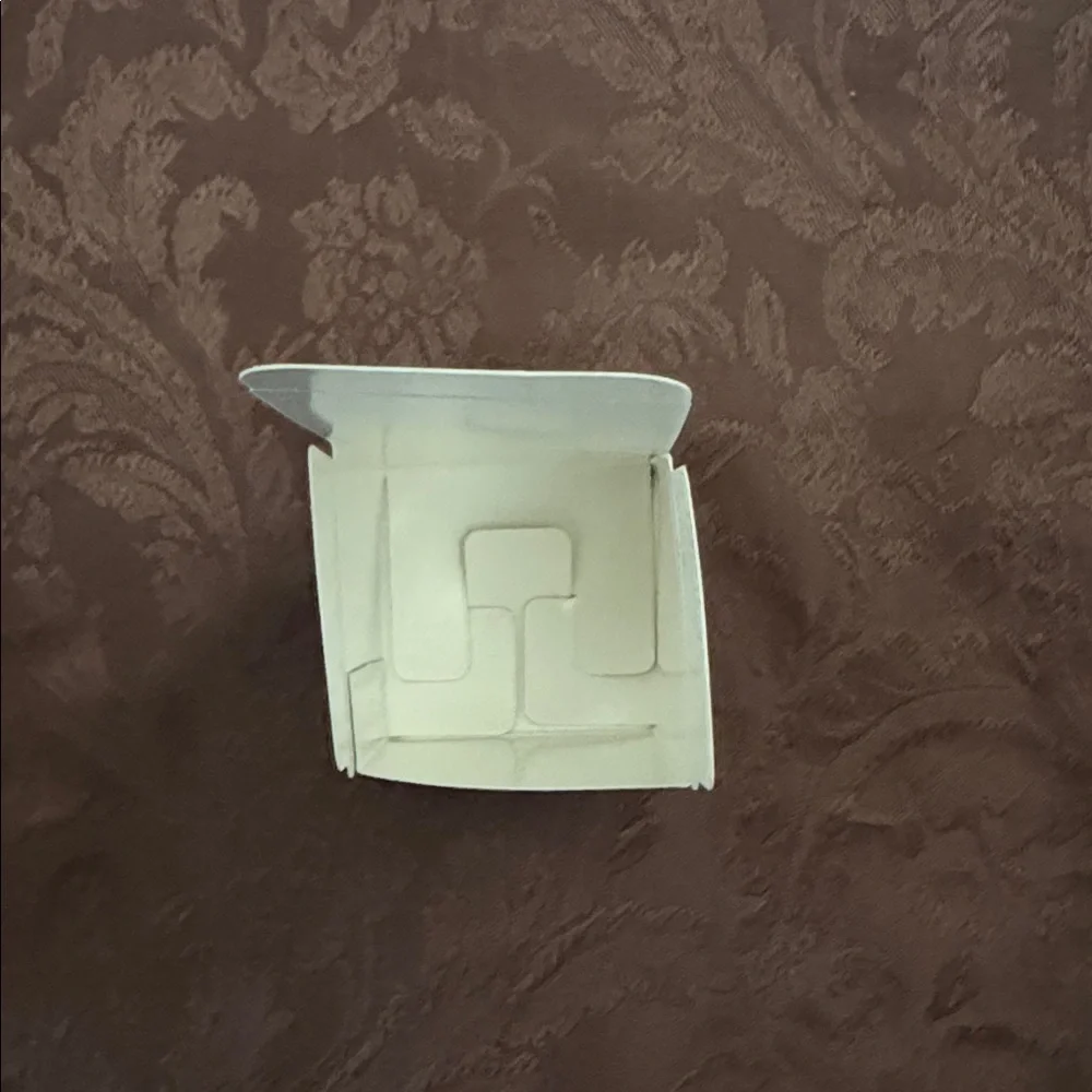 Gold Glitter Folding Box 2